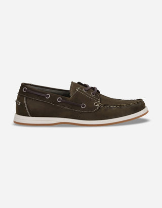 Zapatos Hombre Cuero Torbole-0-06 Verde