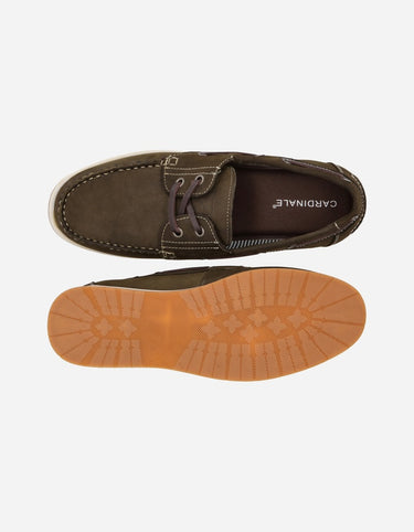 Zapatos Hombre Cuero Torbole-0-06 Verde