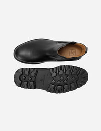 Botines Hombre Chelsea Cuero Tottenham-6-02 Negro