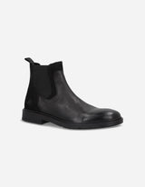 Botines Chelsea Hombre Cuero Transit-6-31 Negro Bullboxer