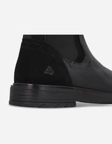 Botines Chelsea Hombre Cuero Transit-6-31 Negro Bullboxer
