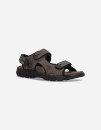 Sandalias Hombre Cuero Tuent-9-30 Beige