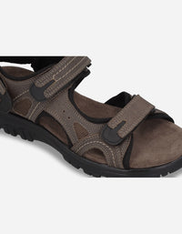 Sandalias Hombre Cuero Tuent-9-30 Beige