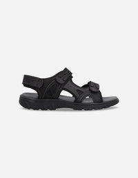 Sandalias Hombre Cuero Tuent-9-30 Negro