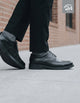 Zapatos Hombre Cuero 24 Flex Twister-0-70-Negro