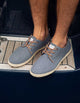 ALPARGATAS HOMBRE TEXTIL CON CORDONES VALLARTA-0-03 GRIS