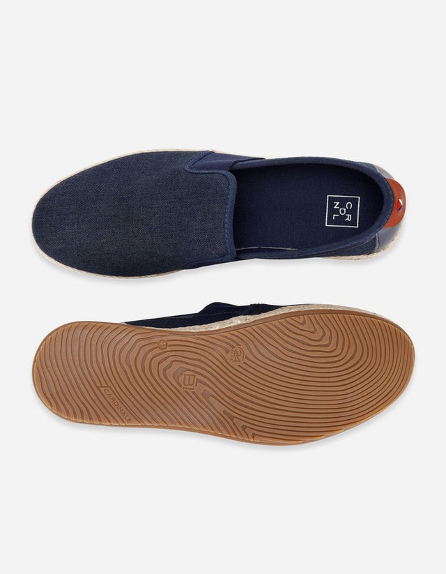 Alpargatas Hombre Textil Vallarta-3-01 Azul