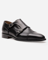 Zapatos Hombre Formales Magno Suela Cuero Hecho En Italia Vittorio-1-30 Negro
