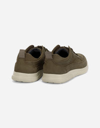 Zapatilla Urbana Hombre Cuero  X-Light Wallcourt Taupé Planta Liviana