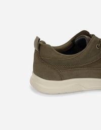 Zapatilla Urbana Hombre Cuero  X-Light Wallcourt Taupé Planta Liviana