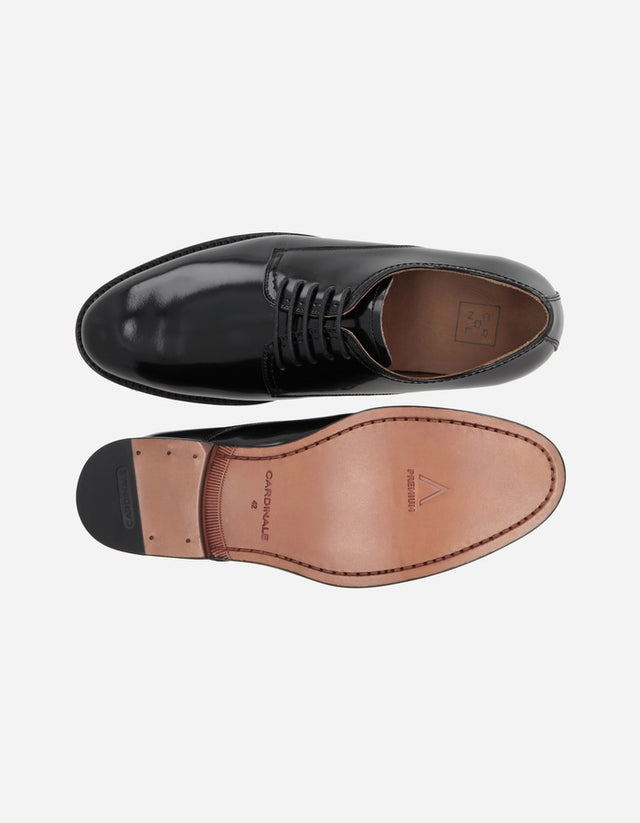 Zapatos Hombre Suela Cuero Winsor-0-01 Negro