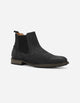 Botines Chelsea Hombre Cuero Yorkford Negro