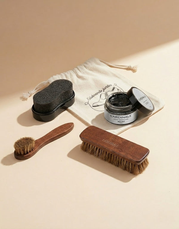 Kit de Mantención para Cuero Lustrable Negro