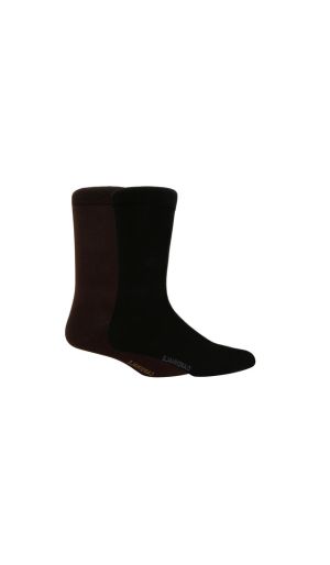 PACK 2 PARES CALCETINES BAMBOO 0200 CAFÉ Y NEGRO